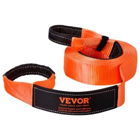 Heavy Duty Tow Strap Recovery Kit 3 in x 30 ft (MBS-36,000 lbs) Tree Saver Winch Strap, Triple Reinforced Loop & Protective Sleeves & Storage Bag