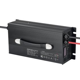 12V 60A Lithium Battery Charger, 14.6V, AC-DC LiFePO4 Smart Charger, with Anderson Connector, LED Indicator, 0V Activation