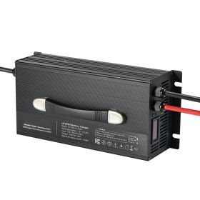 12V 80A Lithium Battery Charger, 14.6V, AC-DC LiFePO4 Smart Charger, with Anderson Connector, LED Indicator, 0V Activation